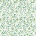 Paper Source Watercolor Garden 30" x 10" Wrapping Paper Roll
