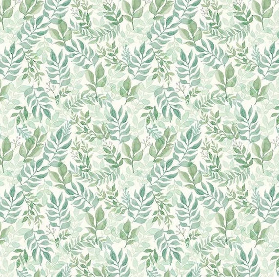 Paper Source Watercolor Garden 30" x 10" Wrapping Paper Roll